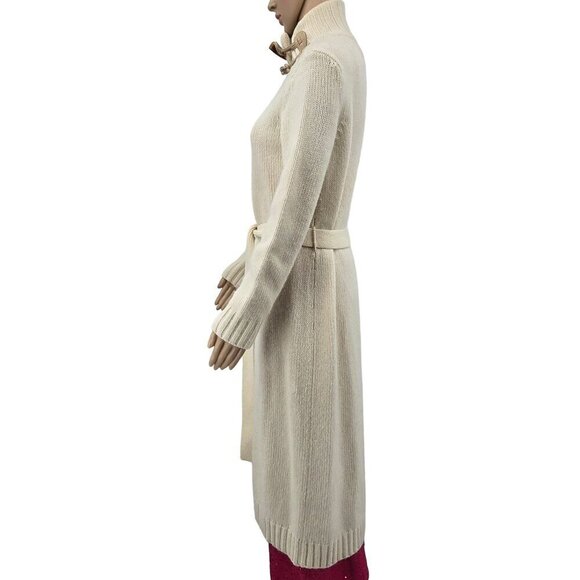 Lauren Ralph Lauren Vintage Long Sweater with Belt, Women's Small - Picture 2 of 8